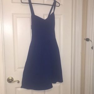 Royal blue skater dress